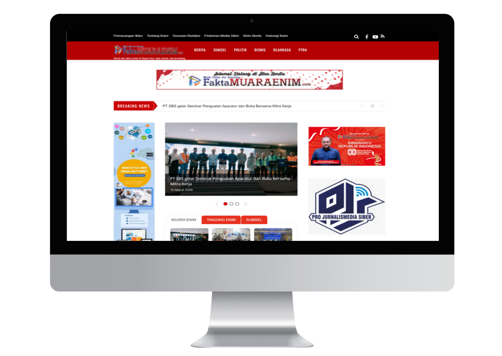 Website Berita Lokal Website Berita Lokal