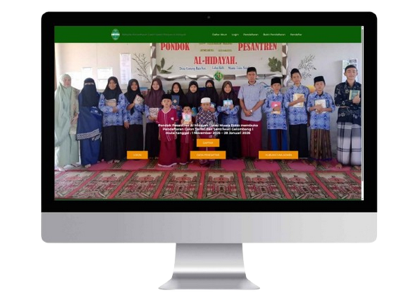 Aplikasi Penerimaan Santri Baru Website Penerimaan Santri