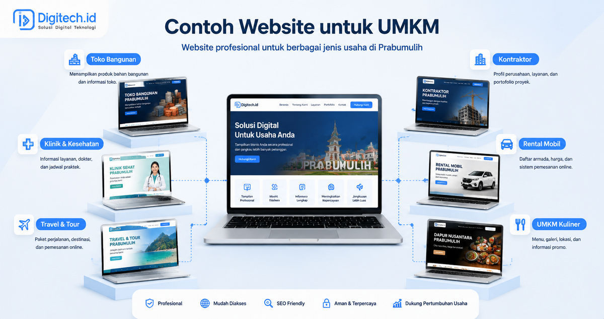 Website Untuk UMKM Dan Usaha Lokal Di Prabumulih